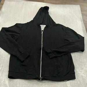 [M:S/W:M]CarilohaX  Crazy-Soft Bamboo Black Hoodie Mexico
